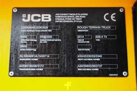 Carrello elevatore fuoristrada  JCB 926 Valid inspection, *Guarantee! Diesel, 4x4 Driv (5) 