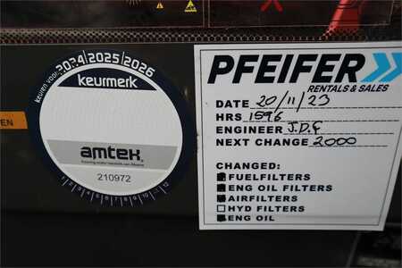Telehandler Fixed  Manitou MT1440 EASY Valid inspection, *Guarantee! Diesel, (5) 