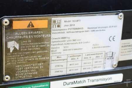 Dízel targoncák - Hyster H3.0FT Valid inspection, *Guarantee! Diesel, Tripl (6)