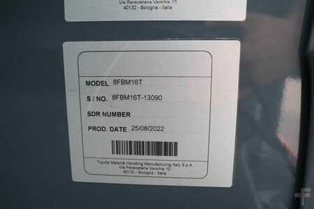 Empilhador diesel - Toyota 8FBM16T Valid inspection, *Guarantee! Electric, 55 (10)
