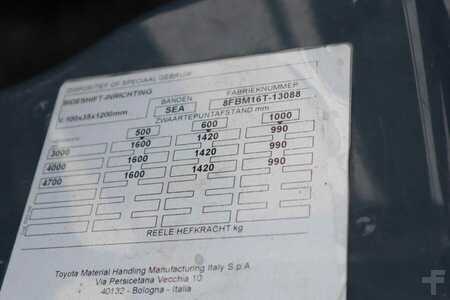 Dieseltrukki - Toyota 8FBM16T Valid inspection, *Guarantee! Electric, 5 (16)