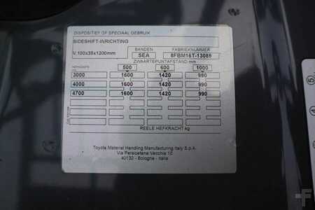 Wózki widłowe diesel - Toyota 8FBM16T Valid inspection, *Guarantee! Electric, 55 (16)