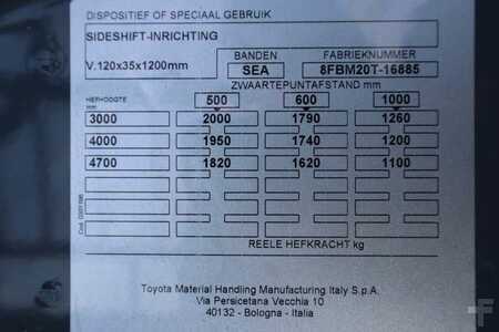 Diesel gaffeltruck - Toyota 8FBM20T Valid inspection, *Guarantee! Electric, 47 (15)