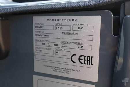 Dieselstapler - Toyota 8FBM20T Valid inspection, *Guarantee! Electric, 47 (17)