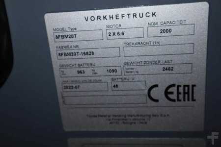 Dízel targoncák - Toyota 8FBM20T Valid inspection, *Guarantee! Electric, 47 (7)