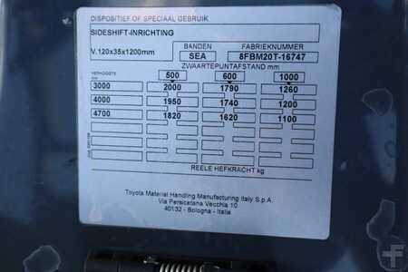 Dízel targoncák - Toyota 8FBM20T Valid inspection, *Guarantee! Electric, 47 (13)