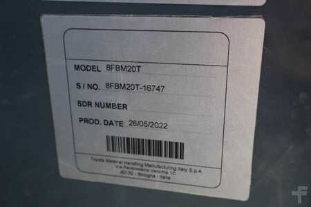 Empilhador diesel - Toyota 8FBM20T Valid inspection, *Guarantee! Electric, 47 (14)