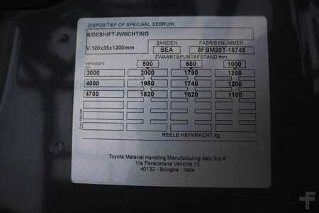 Empilhador diesel - Toyota 8FBM20T Valid inspection, *Guarantee! Electric, 47 (15)