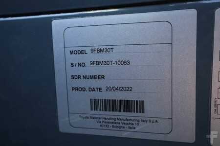 Carretilla elevadora diésel - Toyota 9FBM30T Valid inspection, *Guarantee! Electric, 47 (5)