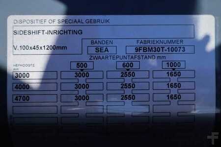 Diesel gaffeltruck - Toyota 9FBM30T Valid inspection, *Guarantee! Electric, 47 (13)