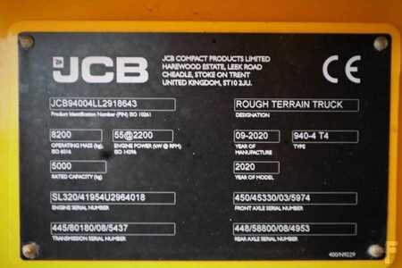 Empilhador todo-terreno - JCB 940-4 T4 Valid inspection, *Guarantee! Diesel, 4x4 (6)