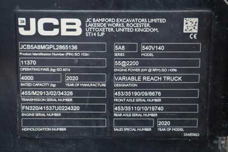 Chariot télescopique rigide - JCB 540V-140 Guarantee! Diesel, 4x4x4 Drive, 14m Lift (7)