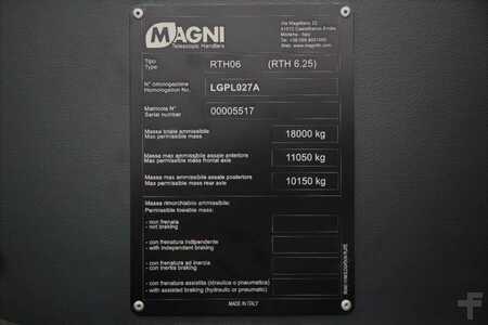 Manipulador fijo - Magni RTH 6.25 Valid inspection, *Guarantee! 6t Cap. 25m (6)