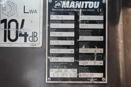 Terénní vysokozdvižný vozík - Manitou M30-4 Diesel, 4x4 Drive, 3t Capacity, Triplex Mast (6)