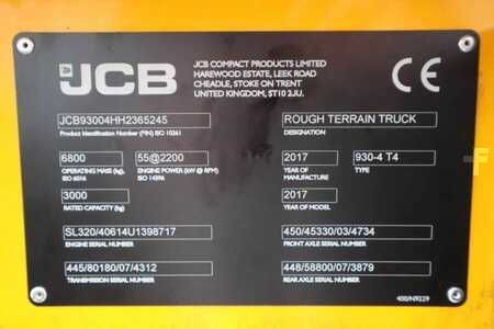 Chariot élévateur tout terrain - JCB 930-4 T4 Valid inspection, *Guarantee! Diesel, 4x4 (6)