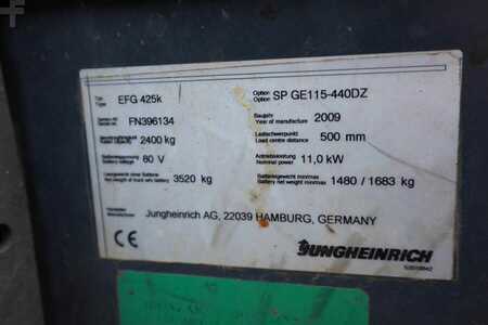 Empilhador diesel - Jungheinrich EFG425K Electric, 2500kg Capacity, Lifting Height (6)