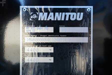 Telescopic forklift rigid - Manitou MT933 EASY 75D ST5 S1 Valid inspection, *Guarantee (14)