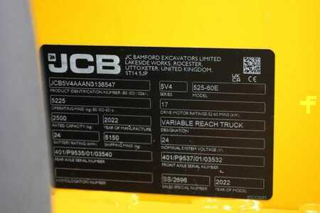 Telescopic forklift rigid - JCB 525-60E Valid inspection, *Guarantee! Fully Electr (6)