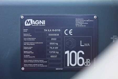 Wózki teleskopowe sztywne  Magni - TH5,5.15-D7/D Diesel, 4x4x4 Drive, 5.5t Ca (6)
