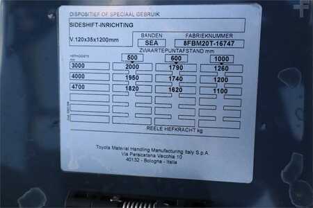 Dieselstapler - Toyota 8FBM20T Valid inspection, *Guarantee! Electric, 47 (13)