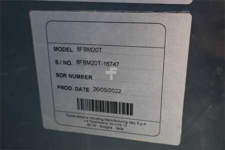 Dieselstapler - Toyota 8FBM20T Valid inspection, *Guarantee! Electric, 47 (14)