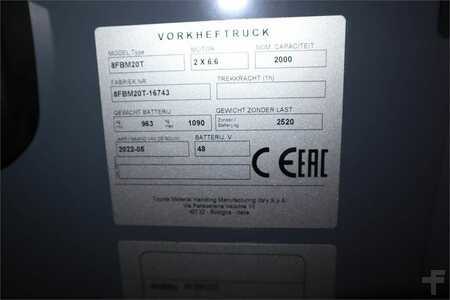 Dieselstapler - Toyota 8FBM20T Valid inspection, *Guarantee! Electric, 47 (8)
