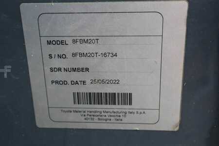 Dieselstapler - Toyota 8FBM20T Valid inspection, *Guarantee! Electric, 47 (13)