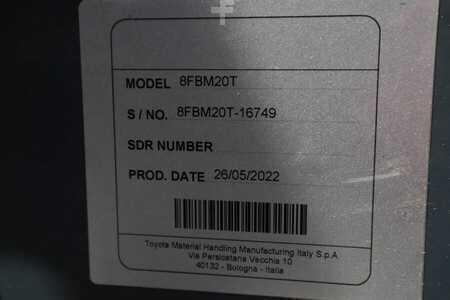 Dieselstapler - Toyota 8FBM20T Valid inspection, *Guarantee! Electric, 47 (19)