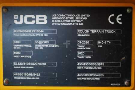 Wózek terenowy - JCB 940-4 T4 Valid inspection, *Guarantee! Diesel, 4x4 (6)