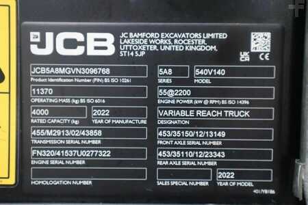 Wózki teleskopowe sztywne - JCB 540-140 HI VIZ Diesel Stage V, 4x4x4 Drive, 13.8m (6)