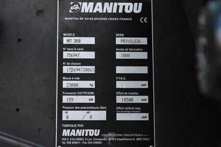 Empilhador telescópico-Fixo  Manitou MRT3050 PRIVILEGE Diesel, 4x4 Drive And 4-Wheel St (6)
