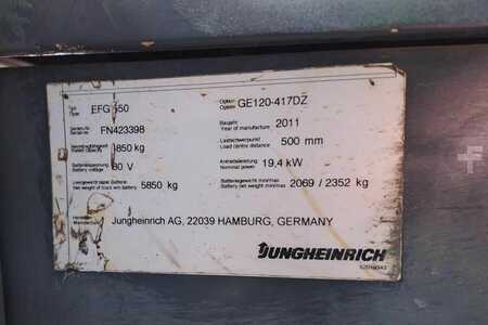 Carrelli elevatori diesel - Jungheinrich EFG550 Electric, 5000kg Capacity, Lifting Height 3 (6)