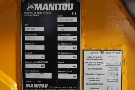 Telescopic forklift rigid  Manitou MRT2150 Privilege Diesel, 4x4x4 Drive, 5t Cap. 20. (6)