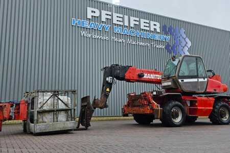 Telescopic forklift rigid  Manitou MRT2150 As-Is, Diesel, 4x4x4, 21m Lifitng Height, (1)