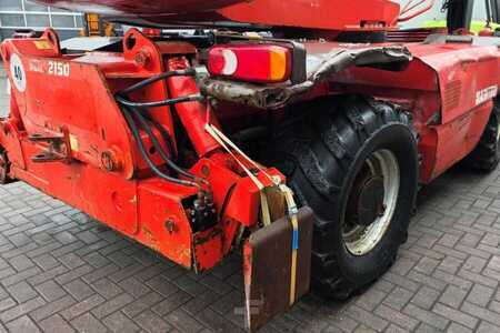 Telescopic forklift rigid  Manitou MRT2150 As-Is, Diesel, 4x4x4, 21m Lifitng Height, (9)