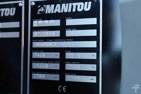 Telescopic forklift rigid  Manitou MT935 75D ST5 S1 Valid inspection, *Guarantee! 4x4 (6)