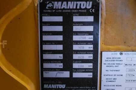 Telescopic forklift rigid  Manitou MRT2150 Privilege As-Is, Diesel, 4x4x4 Drive, 20.6 (6)