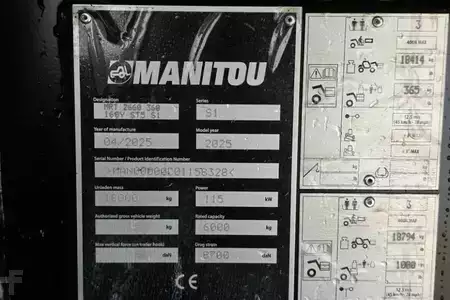 Teleskoplastare Rigid  Manitou MRT2660 360 160Y ST5 S1 Valid inspection, *Guarant (6)