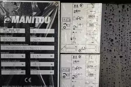 Teleskoplastare Rigid  Manitou MRT2660 360 160Y ST5 S1 Valid inspection, *Guarant (6)