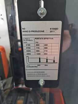 Apilador eléctrico 2011  Toyota 8SM12 (2)