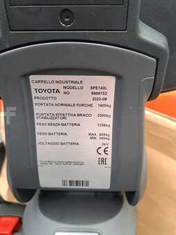 Apilador conductor incorporado 2023  Toyota SPE140L (5)