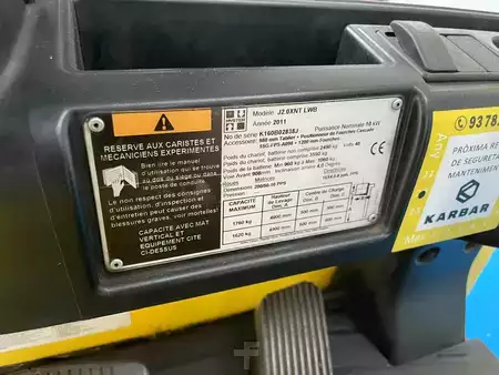 Elektryczne 3-kołowe 2011  Hyster J2.0XNT LWB (5)
