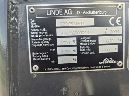 Elektryczne 4-kołowe 2004  Linde E30/600-02 (7)