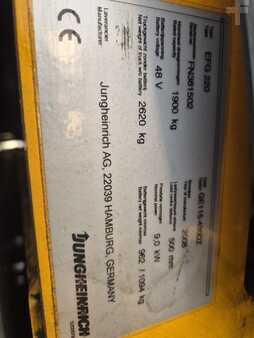 Eléctrico - 3 rodas 2008  Jungheinrich EFG220 (7)