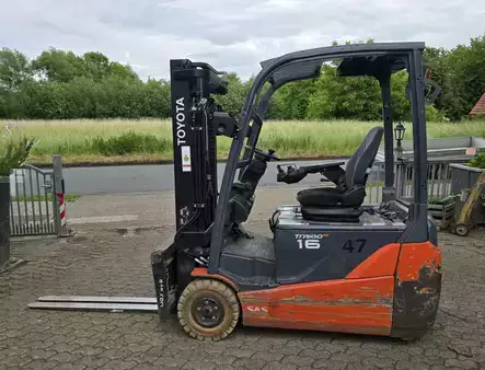 El Truck - 3-hjul 2014  Toyota 8FBET16 (1)