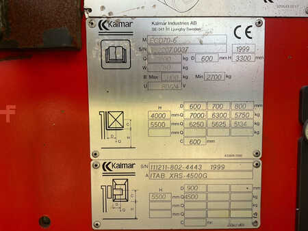 Electric - 4 wheels 1999  Kalmar ECD70-6 (10)