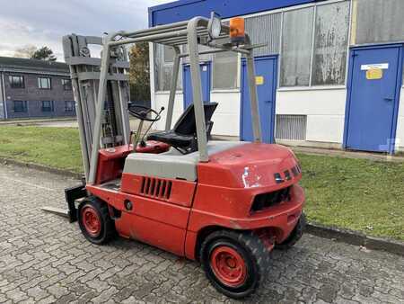 Diesel gaffeltruck 1980  Linde H25D 331 Oldtimer (2)