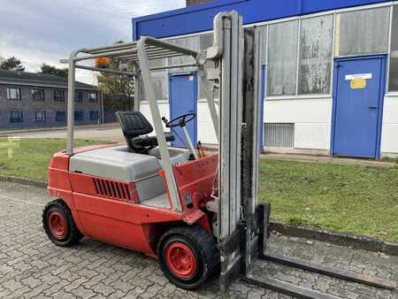 Diesel gaffeltruck 1980  Linde H25D 331 Oldtimer (3)