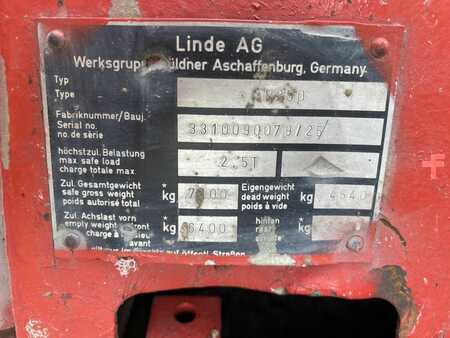 Dieselstapler 1980  Linde H25D 331 Oldtimer (7)