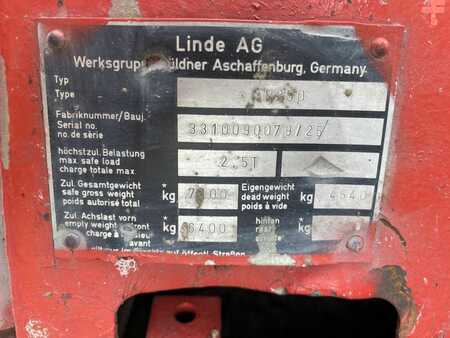 Linde H25D 331 Oldtimer